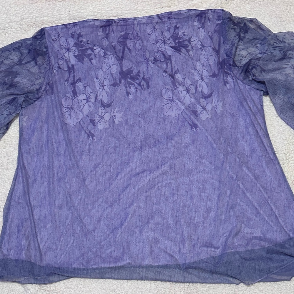 Purple blouse - Picture 9 of 10